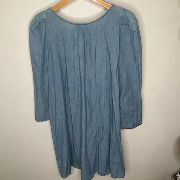 The Great. Chambray Dress - Picture 5 of 9